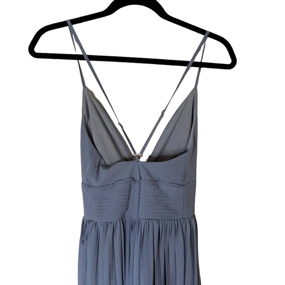 Lulu's Depths of My Love Dusty Blue Maxi Dress - Picture 10 of 15